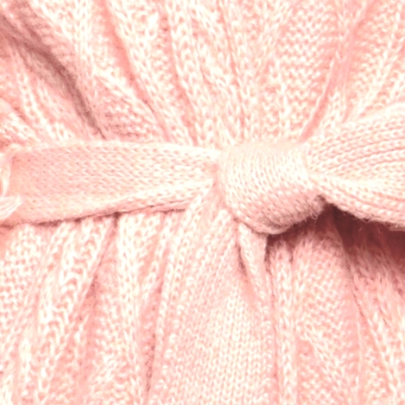 New! Pink Memories,light iced pink,2 front pocket,tie front.Sz.6 - Picture 3 of 7